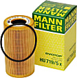 HU719/5X Oil Filter - Cartridge, Direct Fit, Sold Individually