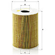 HU 926/5 x Oil Filter - Cartridge, Sold Individually