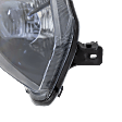 2006-2009 Mitsubishi Eclipse - Driver and Passenger Side Headlights, without Bulbs, Halogen, Clear Lens