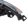 2006-2009 Mitsubishi Eclipse - Driver and Passenger Side Headlights, without Bulbs, Halogen, Clear Lens