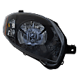 2006-2009 Mitsubishi Eclipse - Driver and Passenger Side Headlights, without Bulbs, Halogen, Clear Lens