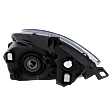 2006-2009 Mitsubishi Eclipse - Driver and Passenger Side Headlights, without Bulbs, Halogen, Clear Lens
