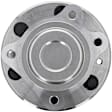 515196 Front, Driver or Passenger Side Wheel Hub, 6 Lugs, With Bearing, Sensor Included, RWD, OE Replacement Series