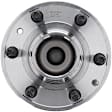 515196 Front, Driver or Passenger Side Wheel Hub, 6 Lugs, With Bearing, Sensor Included, RWD, OE Replacement Series