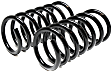80555 Rear Coil Springs, Set of 2