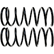2004 Toyota Avalon - Front, Coil Springs, With Air Conditioning, Set of 2