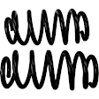 81749 Rear Coil Springs, Set of 2 Problem Solver Series