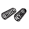 1984 Ford Mustang - Rear, Coil Springs, 2-Door, Hatchback, Transmission, Automatic , Variable Pitch Spring, Set of 2