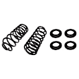 2011 Lincoln Town Car - Rear, Coil Springs, Sedan, Set of 2, Problem Solver Series