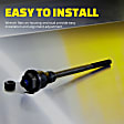 EV801523 Front or Rear, Driver or Passenger Side, Inner Tie Rod End