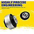 K202044 Front, Driver or Passenger Side, Lower, Rearward Sway Bar Bushing, Sold individually