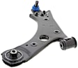 CMS251220 Front, Driver Side, Lower Control Arm, Steel