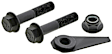 CMS251260 Track Bar - Black, Steel, Direct Fit, Sold Individually