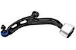CMS401122 Front, Driver Side, Lower Control Arm, Steel, Supreme Series