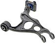 2015 Ford Special Service Police Sedan - Rear, Passenger Side, Upper Control Arm, FWD, Without ball joint(s), Steel, Supreme Series