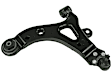 CMS501275 Front, Driver Side, Lower Control Arm, With ball joint(s), Supreme Series