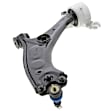 CMS601055 Front, Passenger Side, Lower Control Arm, Supreme Series
