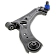 CMS601057 Front, Passenger Side, Lower Control Arm, Stamped Steel, Supreme Series