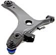 CMS801051 Front, Driver Side, Lower Control Arm, Steel, Supreme Series
