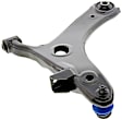 CMS801052 Front, Passenger Side, Lower Control Arm, Steel, Supreme Series