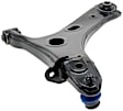 CMS801213 Front, Passenger Side, Lower Control Arm, Supreme Series