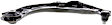 CMS861317 Front, Driver Side, Lower Control Arm, With ball joint(s), Steel, Supreme Series