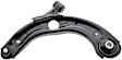 CMS861317 Front, Driver Side, Lower Control Arm, With ball joint(s), Steel, Supreme Series
