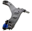 CMS861322 Front, Passenger Side, Lower Control Arm, Supreme Series