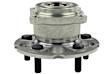 G512345 Rear, Driver or Passenger Side Wheel Hub, 5 Lugs