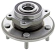 G513286 Front, Driver or Passenger Side Wheel Hub, 5 Lugs