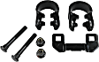 2000 Ford Excursion - Front, Driver Side Tie Rod Adjusting Sleeve, 4WD, From Steering Arm to Steering Arm