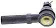 GES80761 Front, Driver or Passenger Side, Outer Tie Rod End