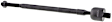GEV80587 Front, Driver or Passenger Side, Inner Tie Rod End