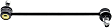 GS60834 Front, Driver or Passenger Side Sway Bar Link, Supreme Series