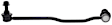 GS80886 Front, Driver Side Sway Bar Link