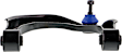 GS90158 Front, Driver Side, Upper Control Arm, Steel