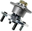 H512000 Rear, Driver or Passenger Side Wheel Hub, 4 Lugs, With Bearing, FWD, 1.9L, 4Cyl, Supreme Series
