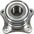 H512009 Rear, Driver or Passenger Side Wheel Hub, 4 Lugs, With Bearing, Supreme Series