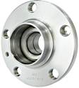 H512012 Rear, Driver or Passenger Side Wheel Hub, 4 Lugs, With Bearing, Supreme Series