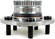 H512013 Rear, Driver or Passenger Side Wheel Hub, 5 Lugs, With Bearing, FWD, 2.0L, 4Cyl, Supreme Series