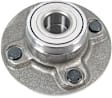 H512016 Rear, Driver or Passenger Side Wheel Hub, 4 Lugs, With Bearing, Supreme Series