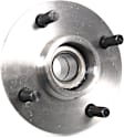 H512016 Rear, Driver or Passenger Side Wheel Hub, 4 Lugs, With Bearing, Supreme Series