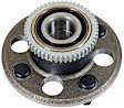 H512042 Rear, Driver or Passenger Side Wheel Hub, 4 Lugs, With Bearing, FWD, 1.6L, 4Cyl, Supreme Series