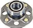 H512122 Rear, Driver or Passenger Side Wheel Hub, 4 Lugs, With Bearing, Wagon, FWD, Supreme Series