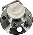 H512150 Rear, Driver or Passenger Side Wheel Hub, 5 Lugs, With Bearing, Supreme Series