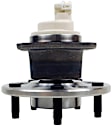 H512151 Rear, Driver or Passenger Side Wheel Hub, 5 Lugs, With Bearing, FWD, Supreme Series