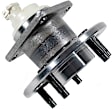 H512151 Rear, Driver or Passenger Side Wheel Hub, 5 Lugs, With Bearing, FWD, Supreme Series