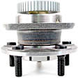H512156 Rear, Driver or Passenger Side Wheel Hub, 5 Lugs, With Bearing, FWD, Supreme Series