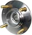 H512160 Rear, Driver or Passenger Side Wheel Hub, 4 Lugs, With Bearing, FWD, Supreme Series