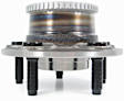 H512163 Rear, Driver or Passenger Side Wheel Hub, 5 Lugs, With Bearing, FWD, 3.0L, 6Cyl, Supreme Series